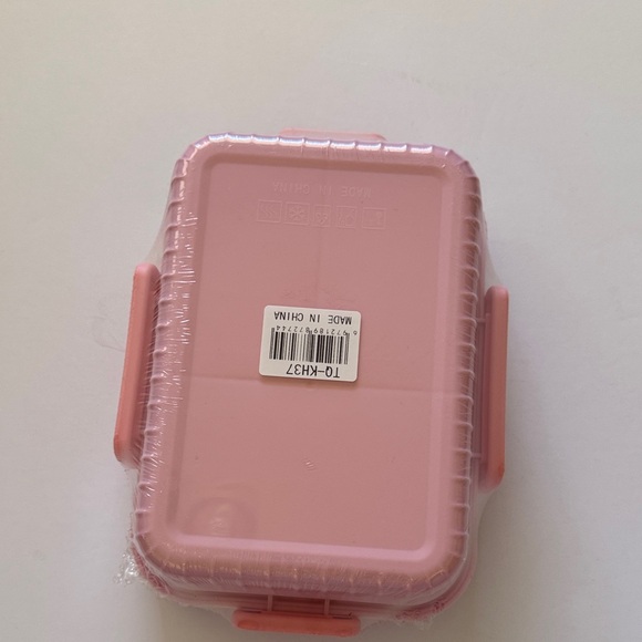 Pink Lunch Box with Cartoon Character - Picture 3 of 6